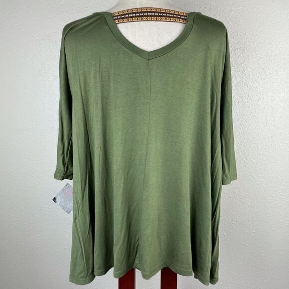 NWT JW Styles Green Top Size M - Picture 4 of 7
